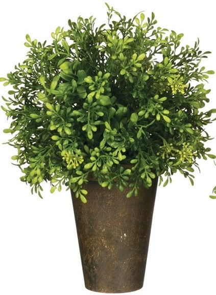 Tea Leaf Berry Potted Orb LG