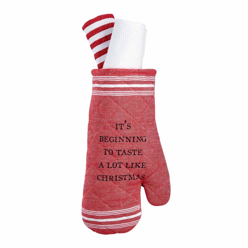 Taste Oven Mitt & Towel Set