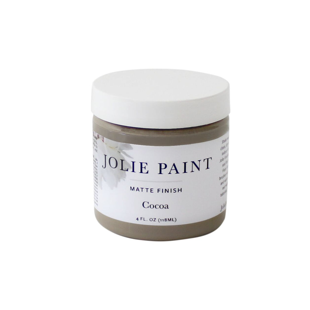 Cocoa 4 oz. Sample Pot Jolie Paint CLOSE OUT SALE