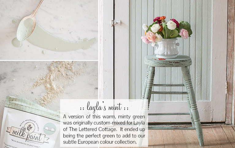 Layla's Mint Milk Paint