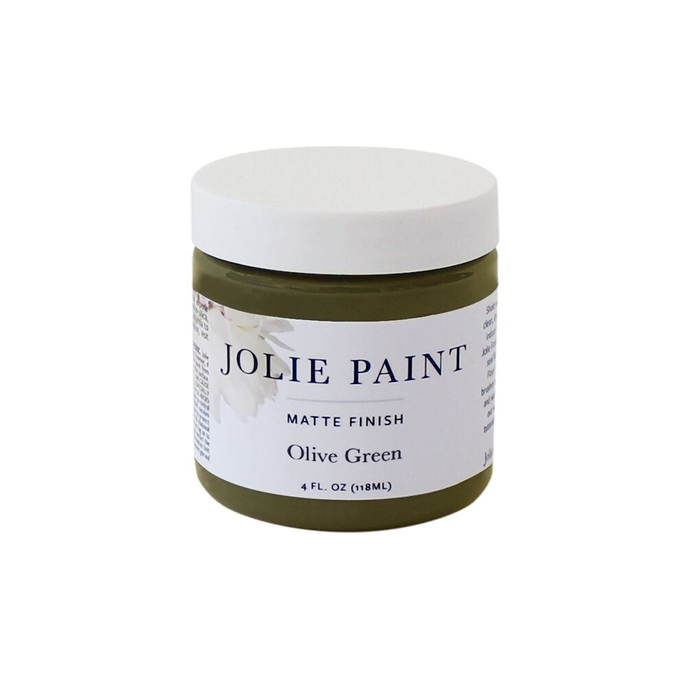 Olive Green 4 oz. Sample Pot Jolie Paint CLOSE OUT SALE