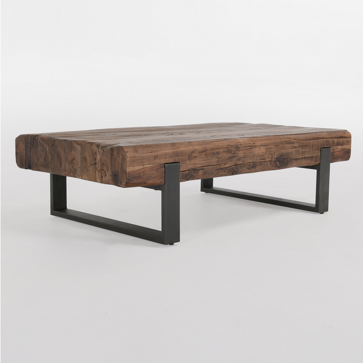 Reclaimed Wood Iron Coffee Table – Bella B Decor Reclaimed Wood Iron Coffee Table – Bella B Decor