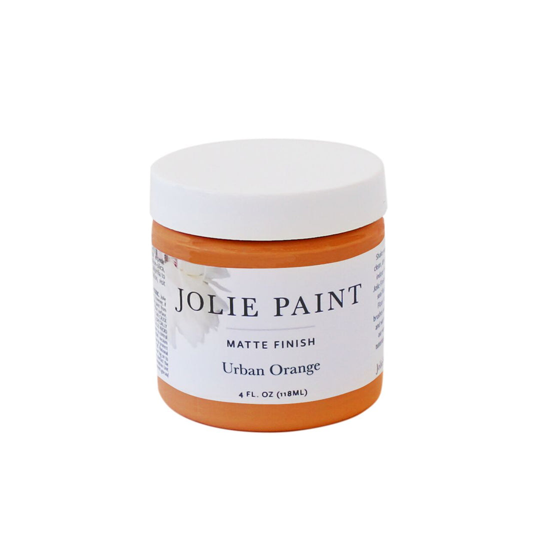 Urban Orange 4 oz. Sample Pot Jolie Paint CLOSE OUT SALE