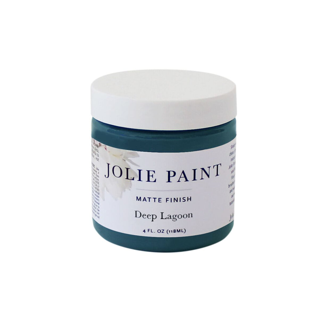 Deep Lagoon 4 oz. Sample Pot Jolie Paint CLOSE OUT SALE