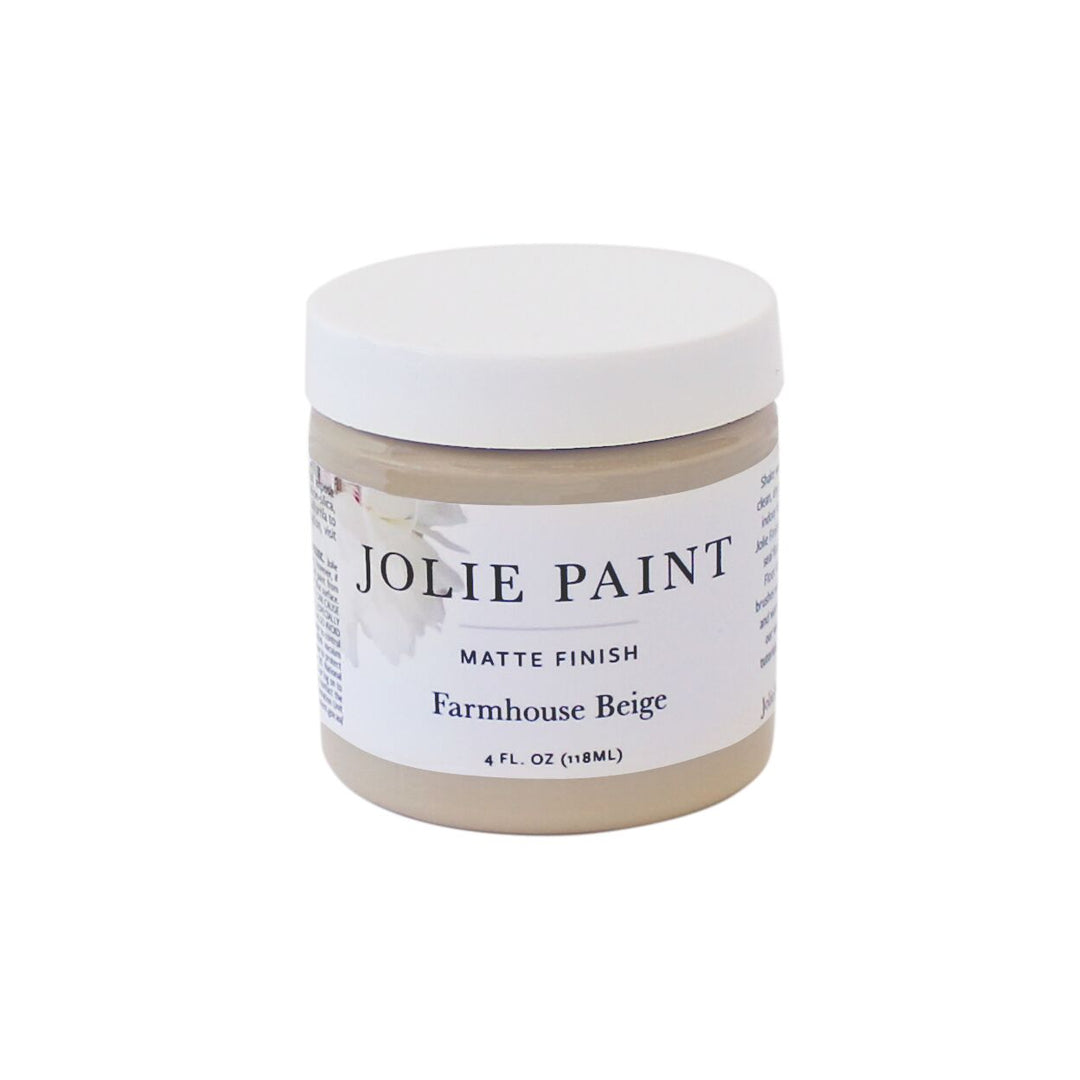 Farmhouse Beige 4 oz. Sample Pot Jolie Paint CLOSE OUT SALE