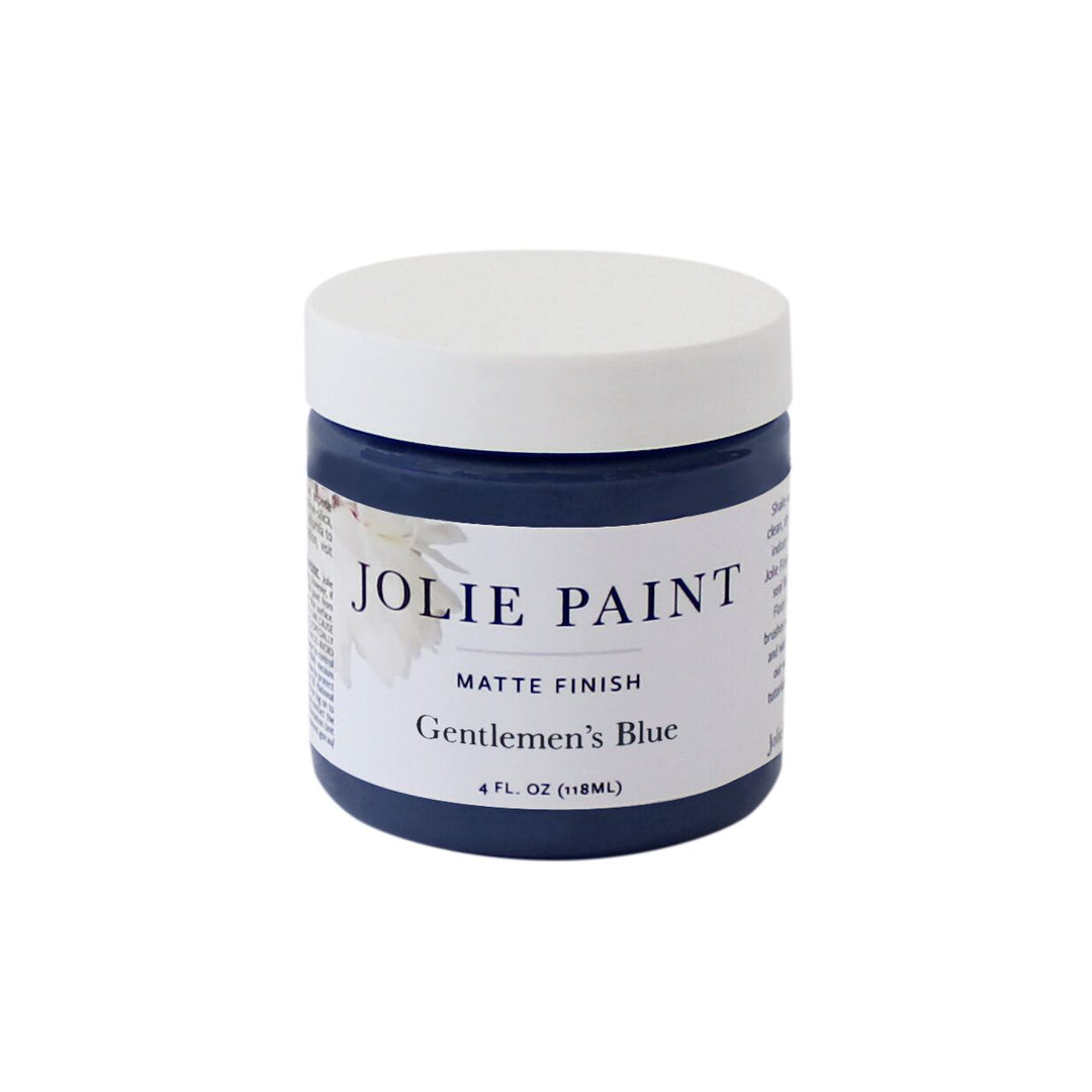 Gentlemen's Blue 4 oz. Sample Pot Jolie Paint CLOSE OUT SALE