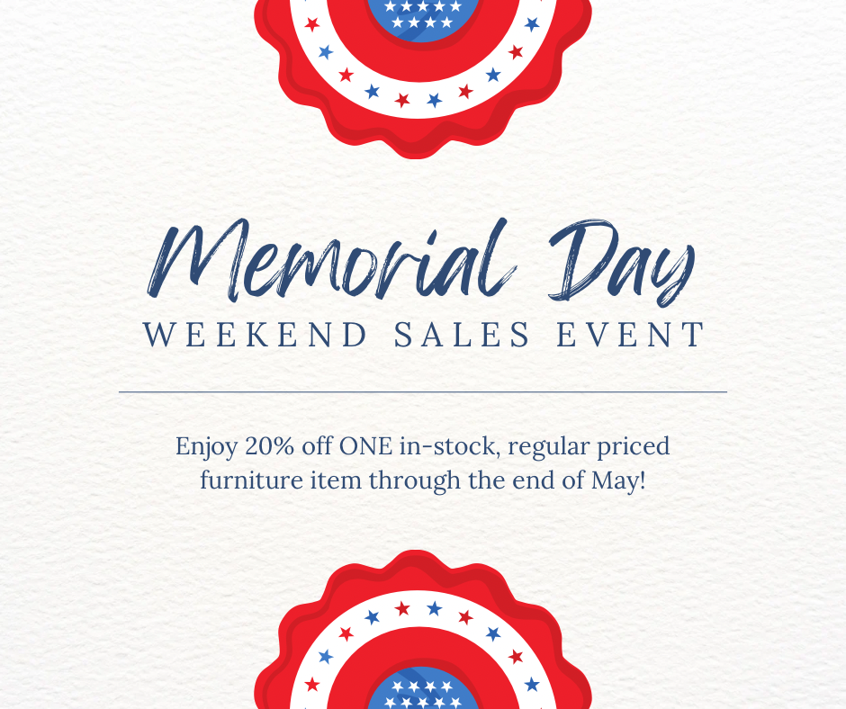 Memorial Day Weekend Sale