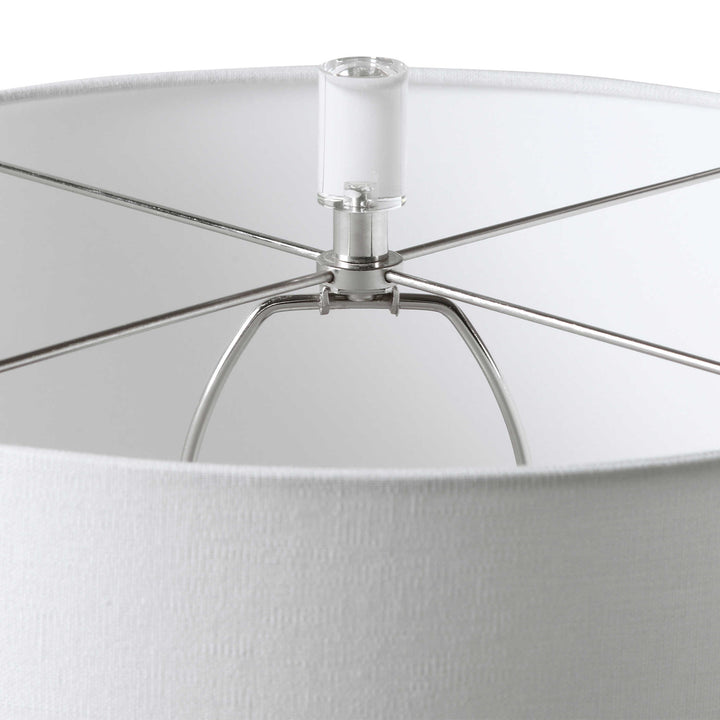 Textured Grid Table Lamp