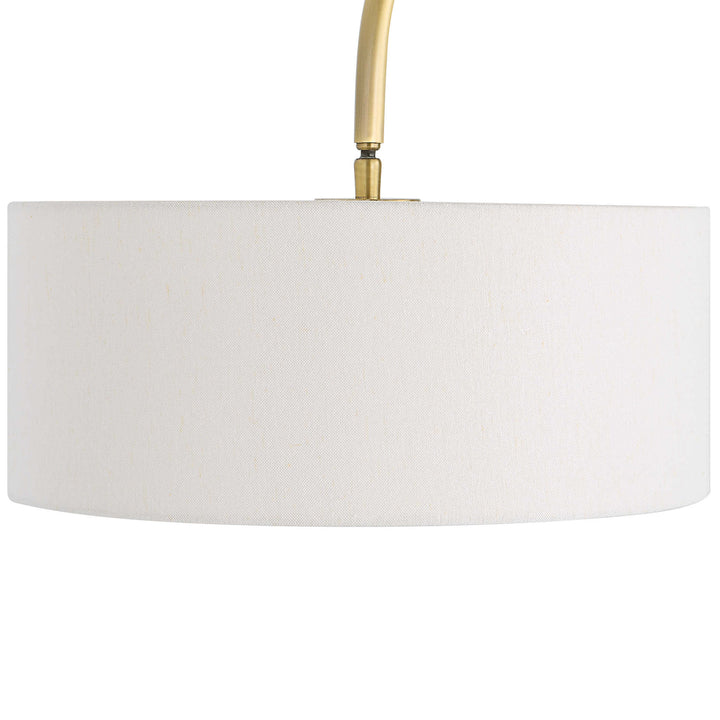 Brass Arch Marble Floor Lamp