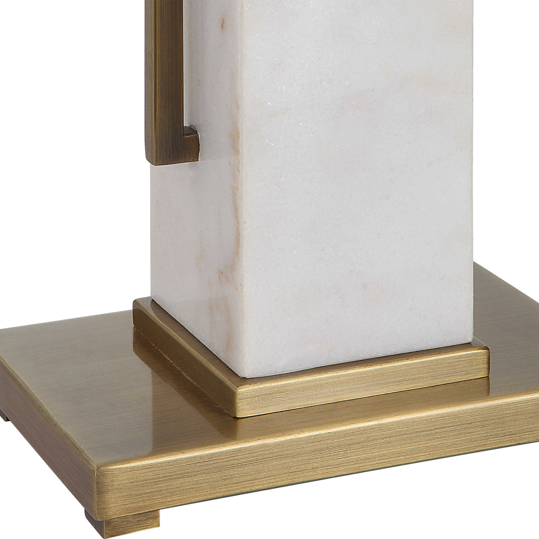Brass Marble Table Lamp