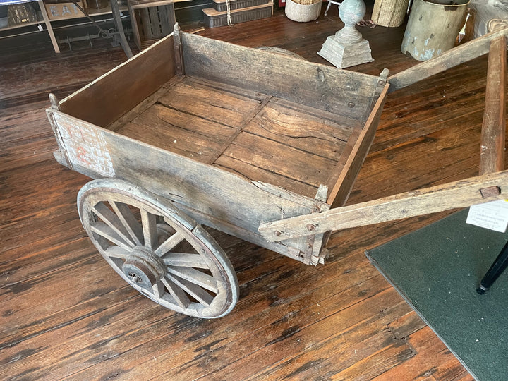 Wood Antique Cart