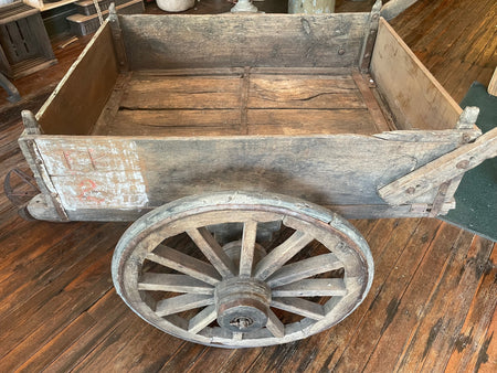 Wood Antique Cart