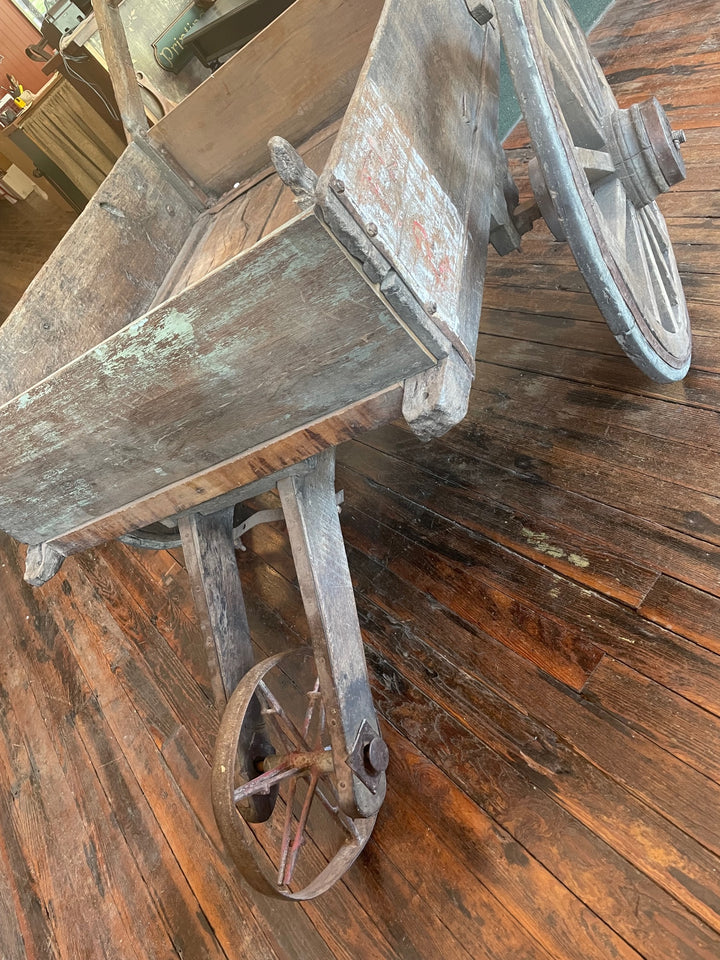 Wood Antique Cart