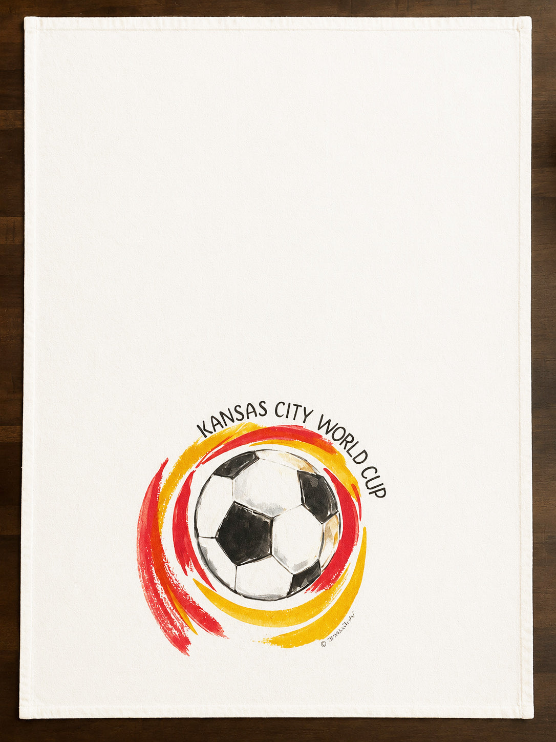 20 x 24 Tea Towel KC World Cup