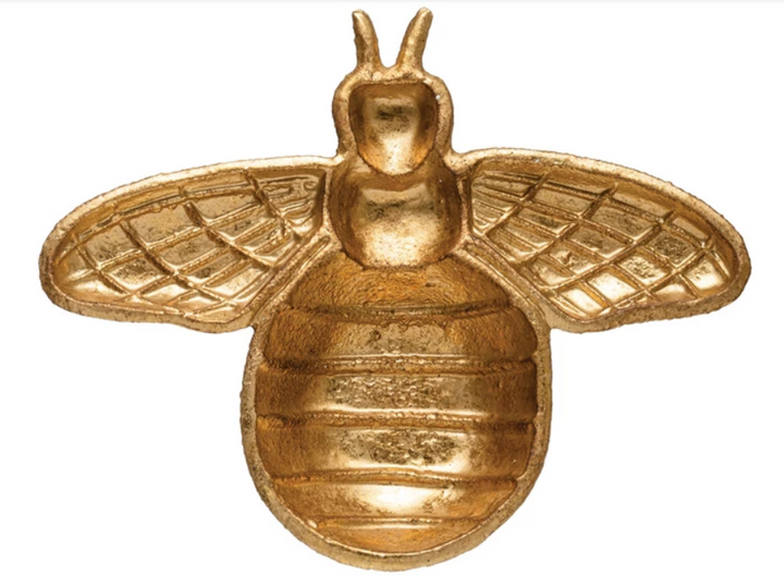Cast Iron Gold Bee