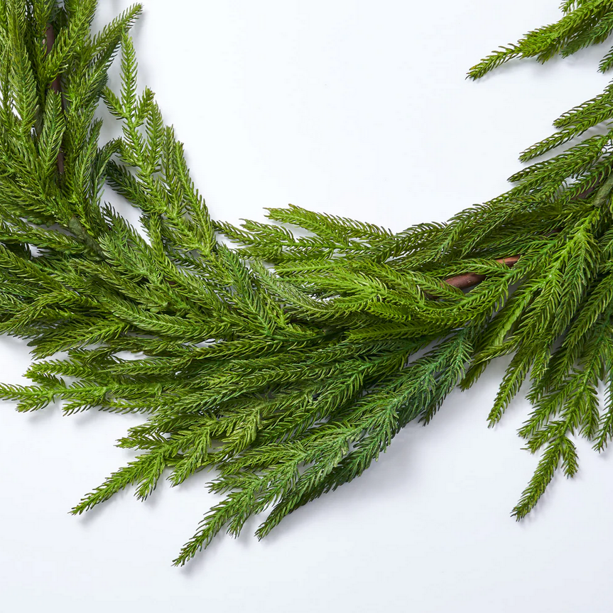 60" Natural Touch Norfolk Garland