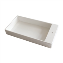 Melamine Guest Towel Holder Pinstripes