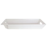 Melamine Rectangular Tray Pinstripes