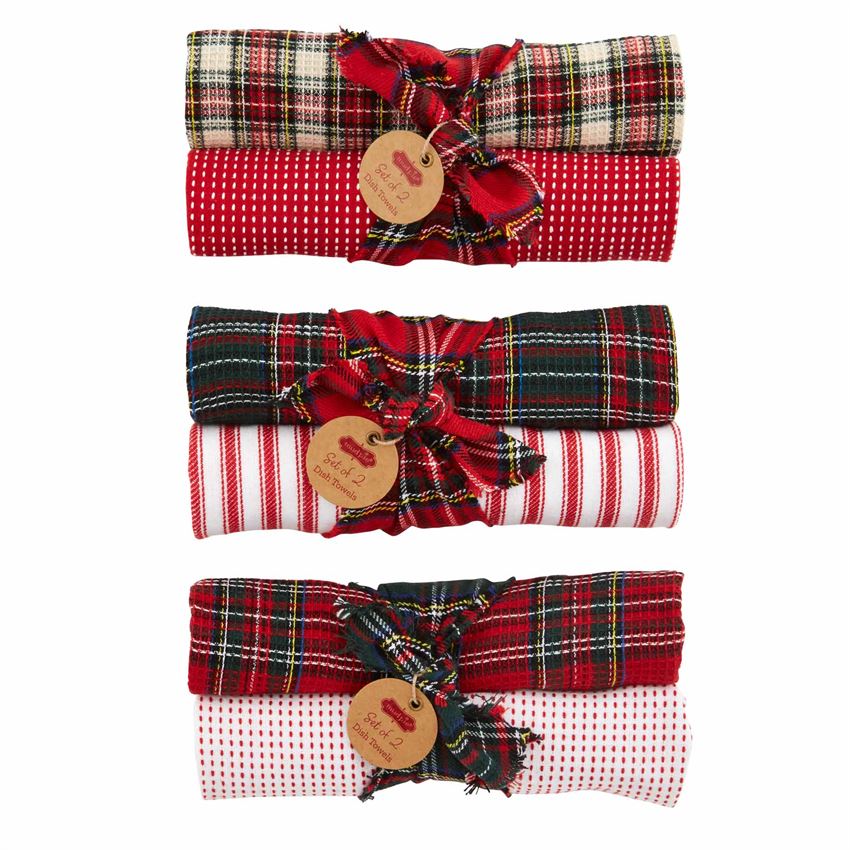 Plaid Waffle Towel Set – Bella B Decor