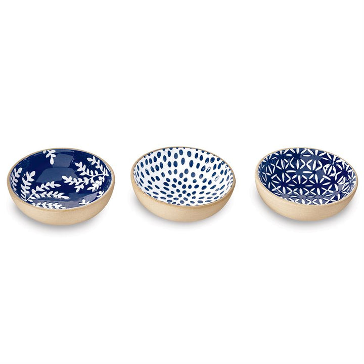 Indigo Dipping Dish Set/3