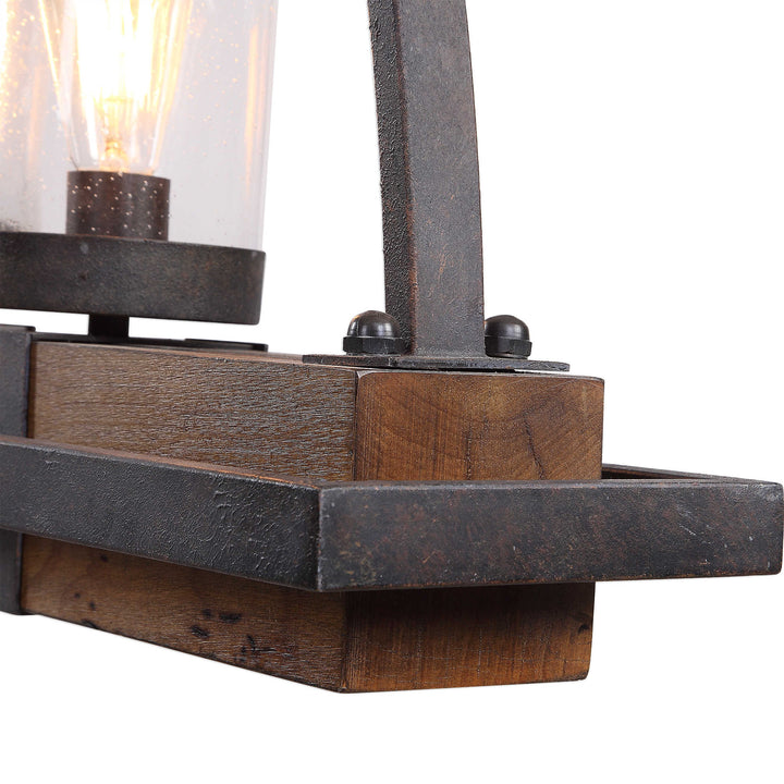 Atwood 5 Lt Island Chandelier  31" H X 51" W X 8" D