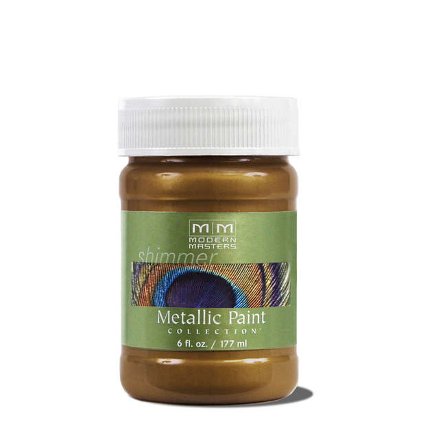 Metallic Paint - Blackened Bronze - 6 ounce