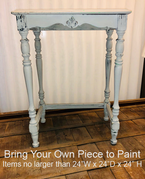 Bring Your Own Piece, Fri, Feb 22, 9:30-Noon at The Painted Sofa