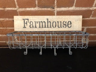 Farmhouse Wall Basket