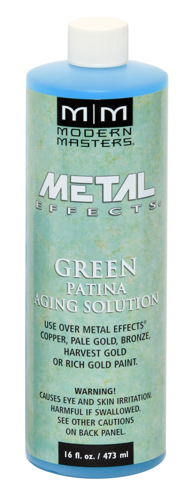 Metal Effects Green Patina Solution - 16 ounce