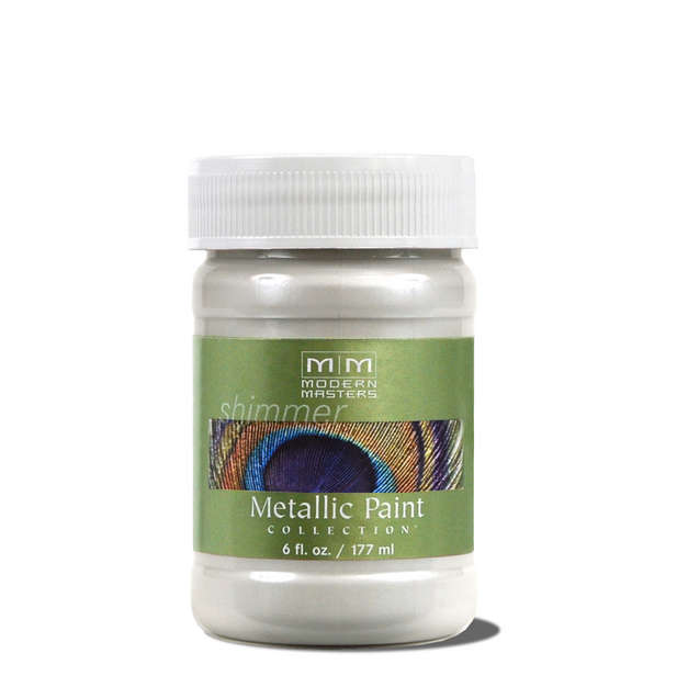 Metallic Paint - Pearl White - 6 ounce