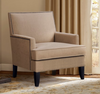 Track Arm Club Chair