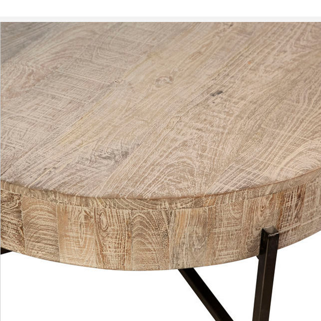 Reclaimed Mango Wood Coffee Table