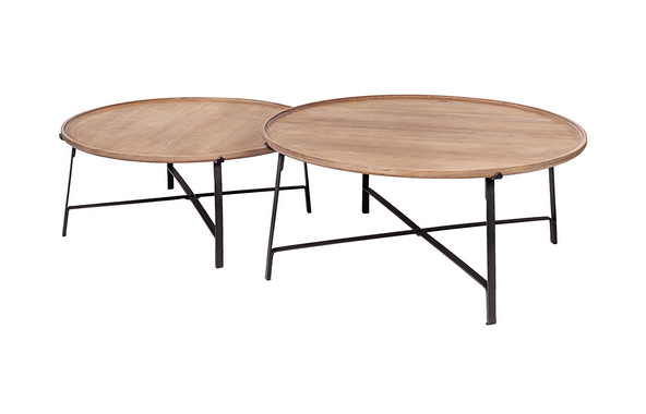 Wood Nesting Coffee Tables