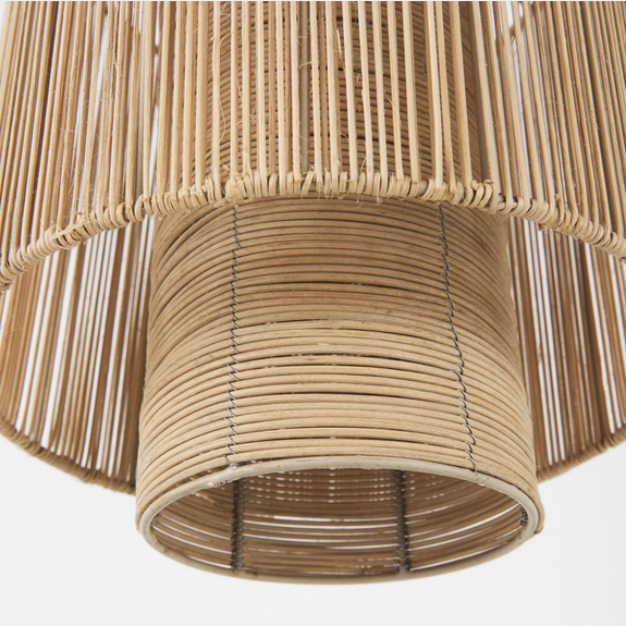 Natural Cane Pendant