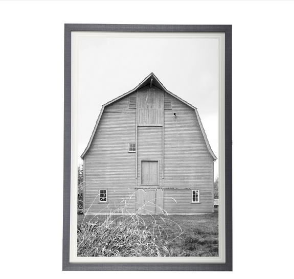 Gray Barn Print