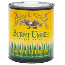 Burnt Umber Glaze Effects QUART