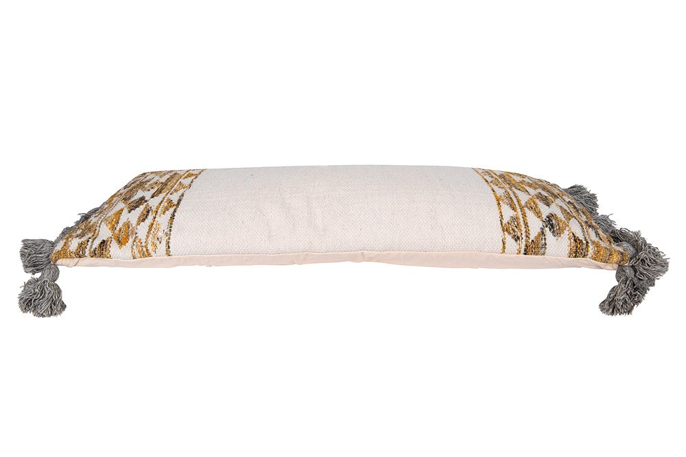 Wool Kilim Pillow w/ Tassels