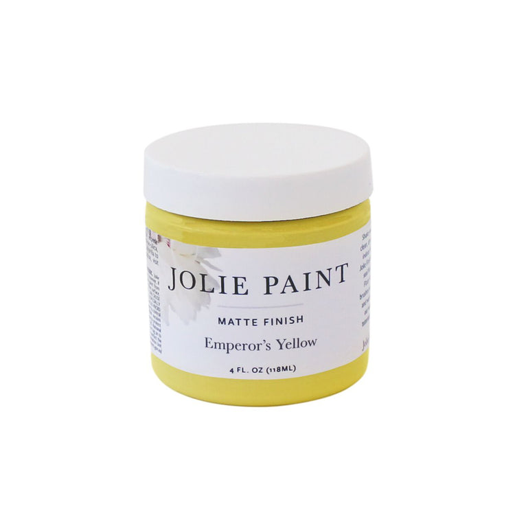 Emperor's Yellow  4 oz. Sample Pot Jolie Paint