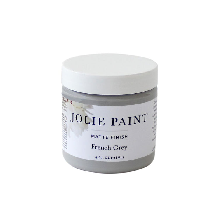 French Grey 4 oz. Sample Pot Jolie Paint