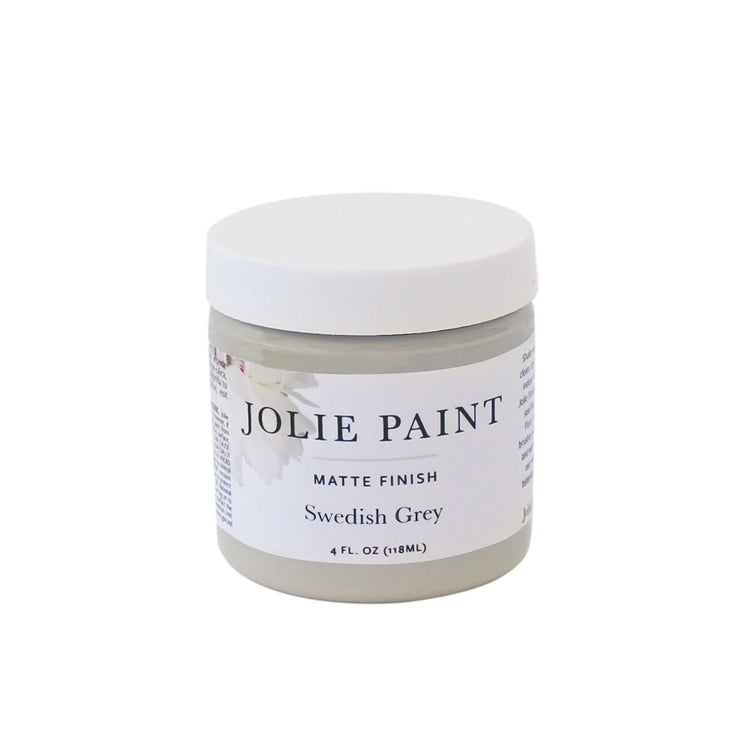 Swedish Grey  4 oz. Sample Pot Jolie Paint